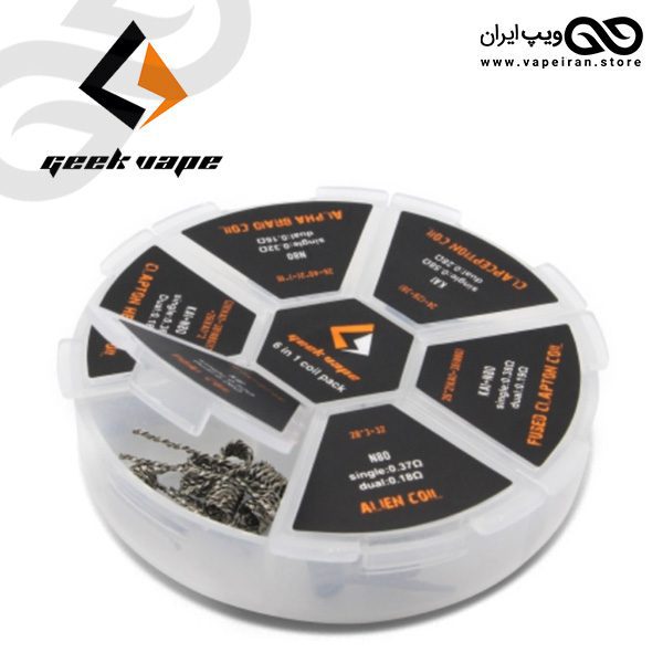 geekvape 6in1pack coil cover