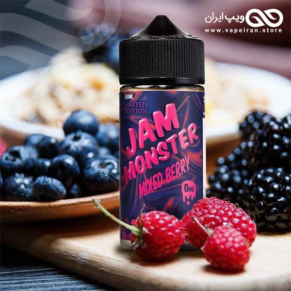 Jam Monster Mixed Berry Liquid