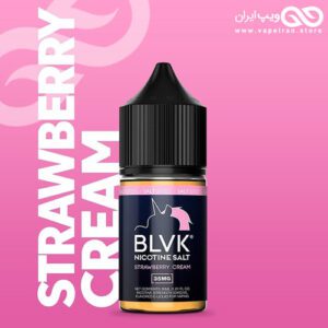 BLVK Strawberry Cream ایجوس سالت استرابری کرم بی-ال-وی-کا یونیکورن
