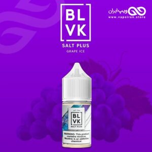 BLVK Ice Grape SaltPlus ایجوس سالت طعم انگور و یخ بی-ال-وی-کا یونیکورن سالت پلاس