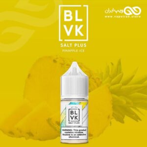 BLVK Ice Pineapple SaltPlus ایجوس سالت طعم آناناس و یخ بی-ال-وی-کا یونیکورن سالت پلاس